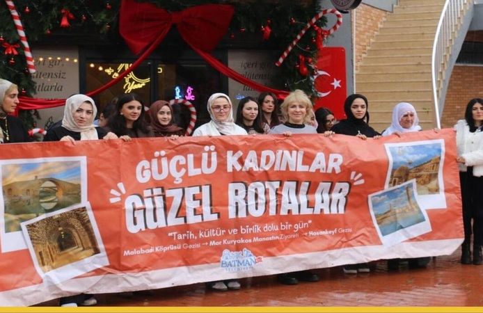 Kadınlar Tarihle Buluştu: Batman'dan Tarihi Mekanlara Kültürel Gezi