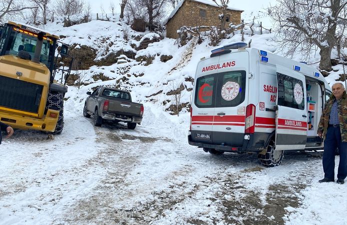 Sason’da Tansiyon Hastası İçin Yollar Seferber Edildi