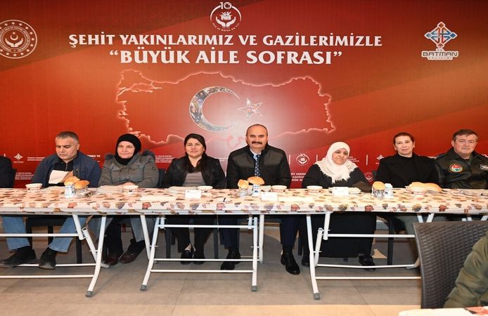 Vali Canalp İftarda Şehit Yakınları ve Gazilerle Buluştu