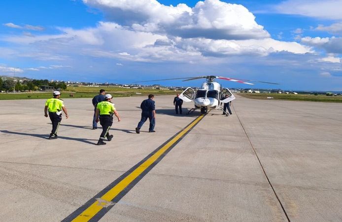Batman'da Helikopter Destekli Trafik Denetimi Gerçekleştirildi
