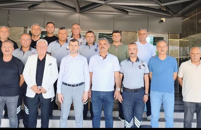 TPAO Bölge Müdürü Karataş, Güvenlik Personeliyle Bir Araya Geldi