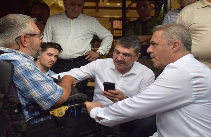 Nasıroğlu ve Şansi Batman Esnafını Ziyaret Etti