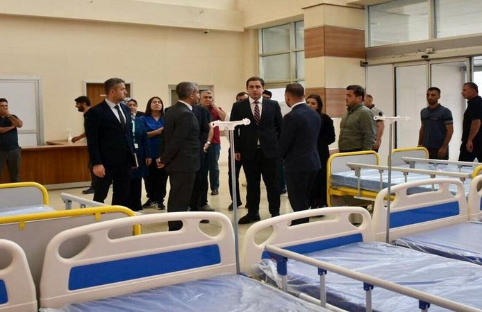 Sason’da Yatağa Bağımlı Hastalara Yatak Desteği