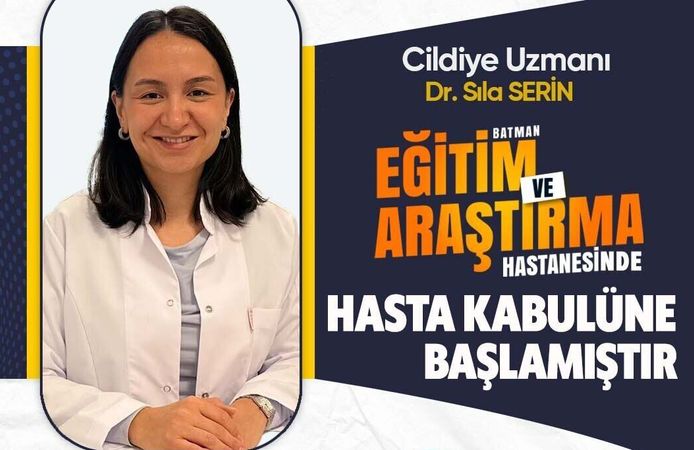 Batman Eğitim ve Araştırma Hastanesine Yeni Cildiye Uzmanı