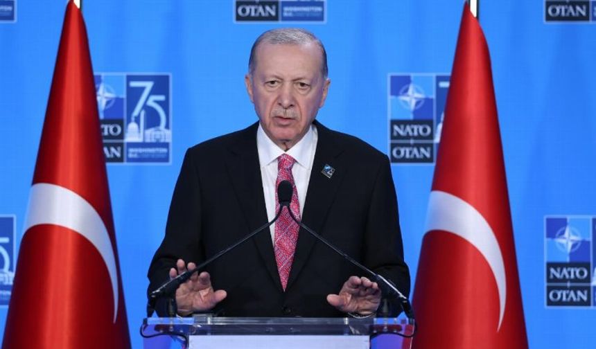 Cumhurbaşkanı Erdoğan: İsrail'in NATO ile ortaklık ilişkisi sürdürmesi mümkün değil