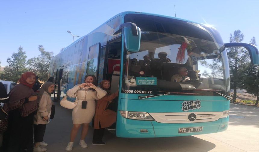 Batmanlı Öğrenciler, Tarihi Hasankeyf'i Keşfetti