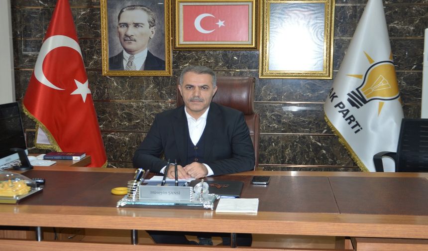 AK Parti Batman İl Başkanı Şansi'den Üç Aylar Mesajı: “Barış ve Kardeşliğe Vesile Olsun”