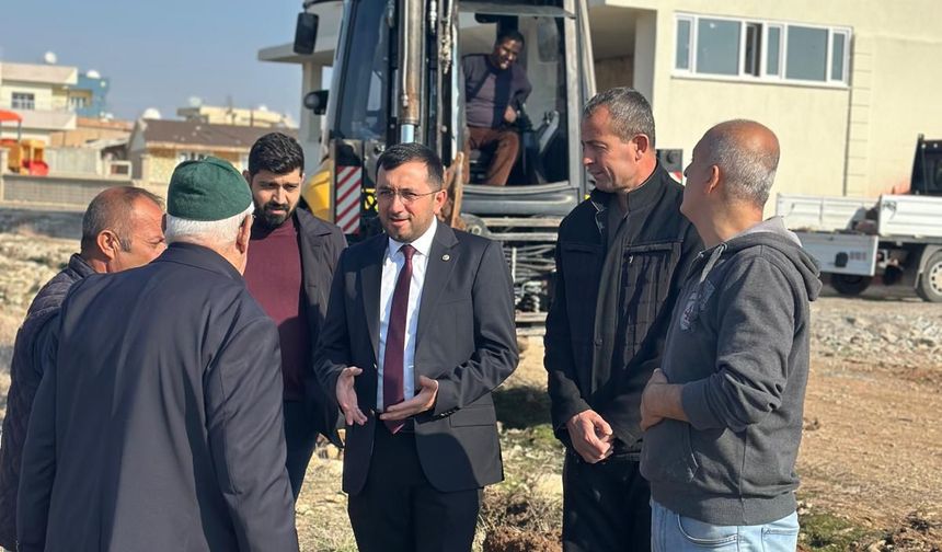 AK Parti Nusaybin İlçe Başkanı İrfan Yıldızoğlu, ziyaretlerde bulundu