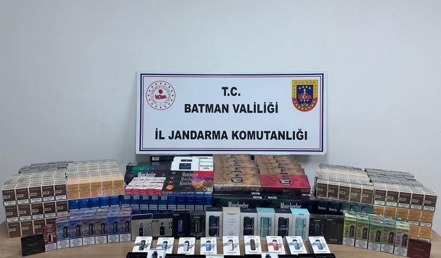 Batman'da Kargo ile Kaçak Sigara Sevkiyatı Engellendi