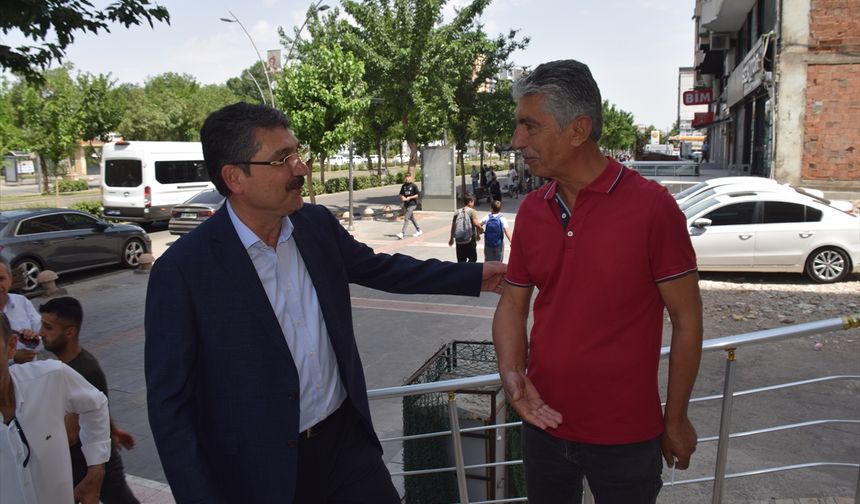 AK Parti Batman Milletvekili Nasıroğlu esnafı ziyaret etti