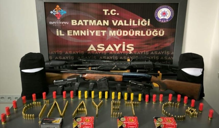 Batman'da Nefes Kesen Operasyon: 9 Zanlı Kelepçelendi