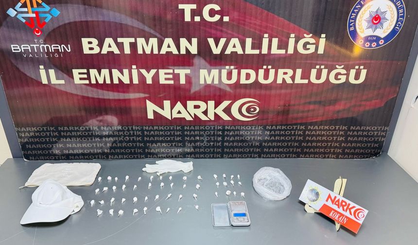 Batman'da Narkotik Operasyonunda Tutuklama