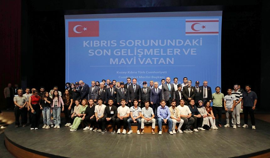 Gaziantep'te "Mavi Vatan ve Kıbrıs" konferansı gerçekleştirildi