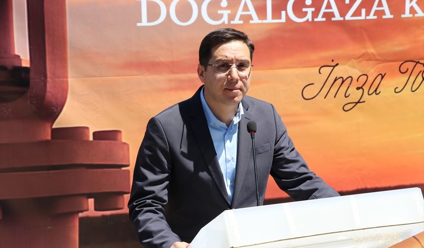 Gercüş'te doğal gaz hattı için imza töreni yapıldı