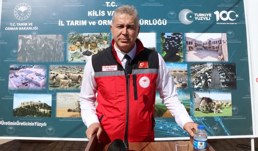 Kilis'te çiftçilere makine ve ekipman desteği verildi