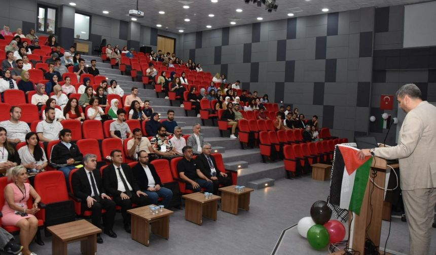 Mardin'de "Gazze ve Sağlık" paneli düzenlendi