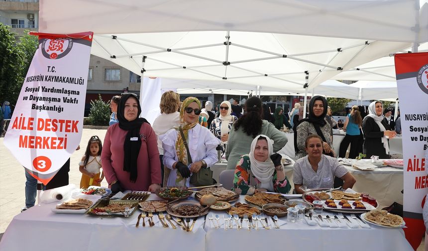 Mardin'de Türk Mutfağı Haftası etkinlikleri kapsamında yemek yarışması yapıldı