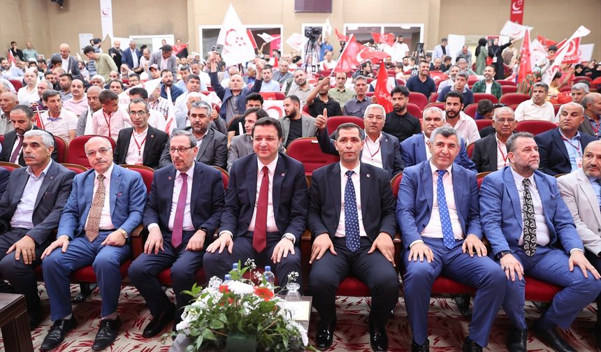 Saadet Partisi Genel Başkanı Arıkan, Şanlıurfa'da partisinin il kongresine katıldı
