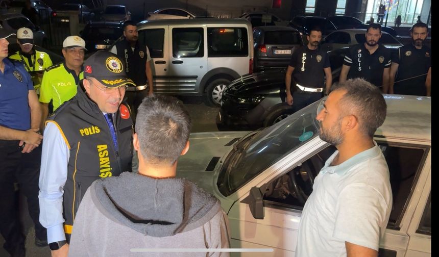 Şanlıurfa'da 1073 polisin katılımıyla "Huzur-63" uygulaması yapıldı