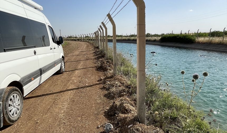 Şanlıurfa'da sulama kanalında akıntıya kapılan çocuğu arama çalışmaları 4. gününde sürüyor
