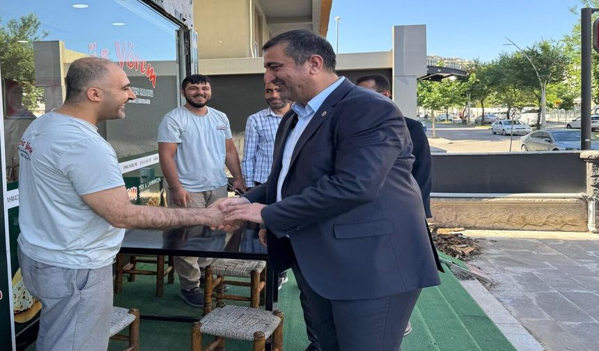 Ramanlı Fatih Mahallesi'nde Halkla Buluştu