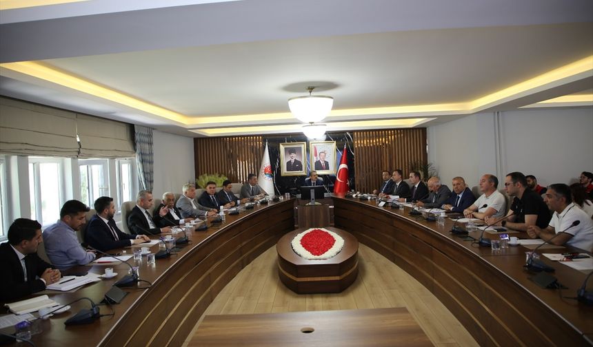 Şırnak'ta "Tarımsal Kuraklık İl Kriz Merkez Toplantısı" yapıldı
