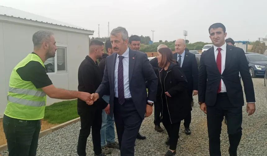 Vali Yunus Sezer’den Keşan OSB’ye ziyaret