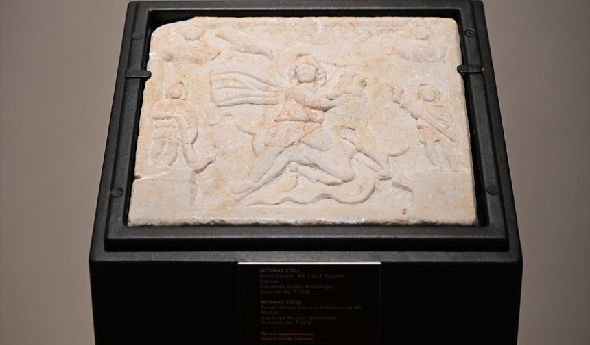 Zeugma Antik Kenti'nde çıkarılan 33 eser, sanatseverlerle buluştu