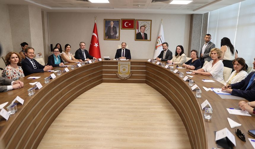 AB Türkiye Delegasyonu Başkanı Büyükelçi Ossowski, Şanlıurfa'da temaslarda bulundu: