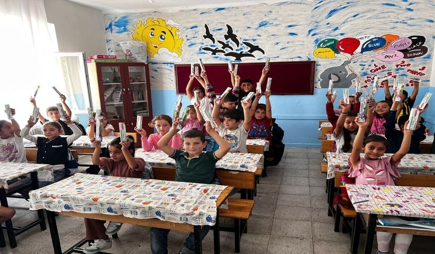 Gercüş'te 2.137 Öğrenciye Sağlık ve Diş Eğitimi