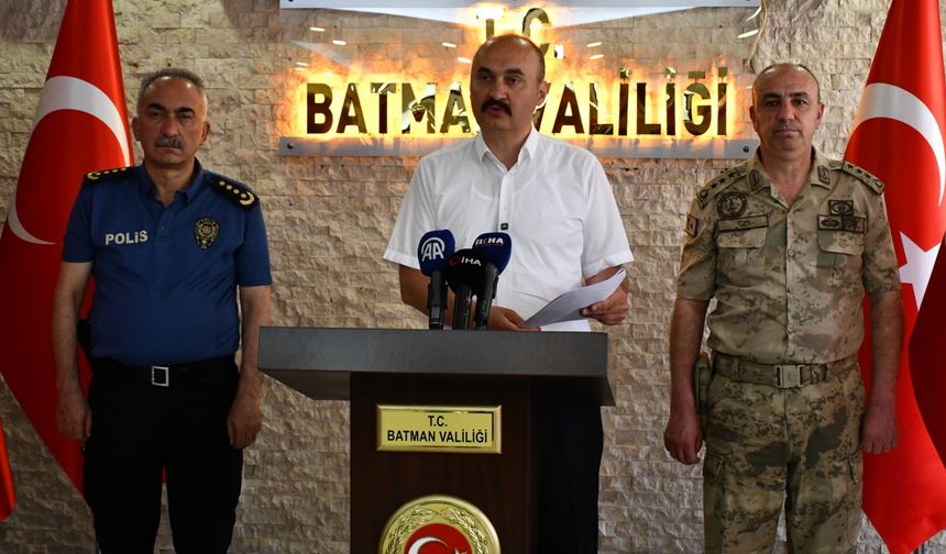 Batman'da "Asayiş ve Güvenlik Değerlendirme Toplantısı" düzenlendi