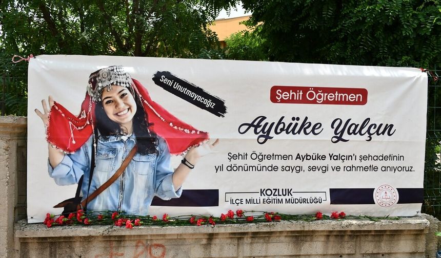 Batman'da Aybüke Öğretmen ve 2 Asker İçin Duygusal Tören