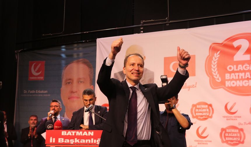 Fatih Erbakan'dan Batman'a Çıkarma