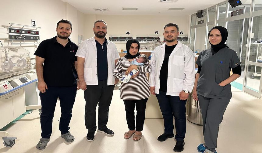 Batman'da Sevda Bebek 60 Günlük Mücadelesini Kazandı