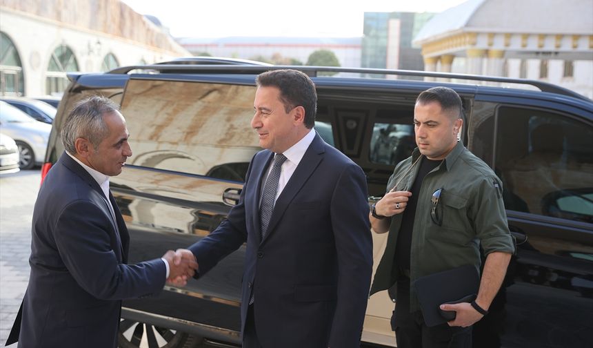 DEVA Partisi Genel Başkanı Babacan, Mardin'de konuştu: