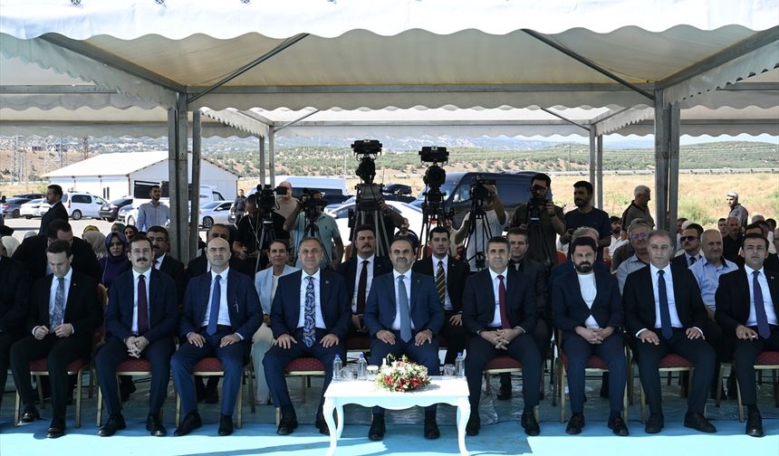 Sanayi ve Teknoloji Bakanı Kacır, Bingöl'de Fırat Kalkınma Ajansı Projeleri Toplu Açılış Töreni'nde konuştu: