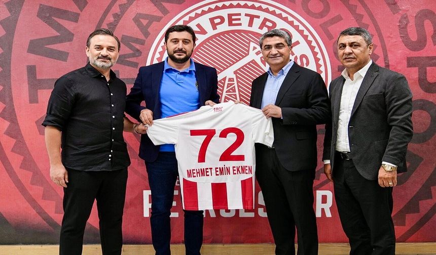 Milletvekili Ekmen'den Petrolspor'a Destek Ziyareti