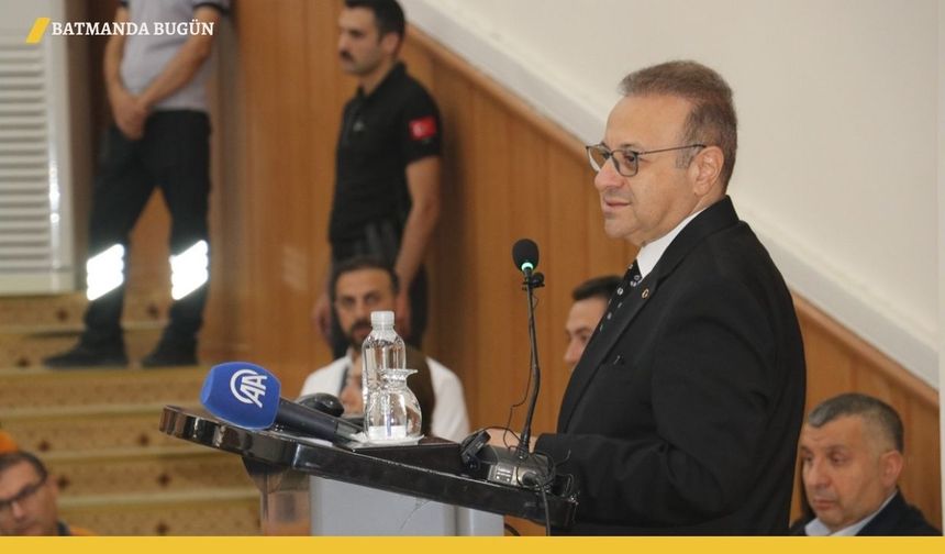 Büyükelçi Bağış, Batman'da 'Türkiye Yüzyılı'nı Anlattı
