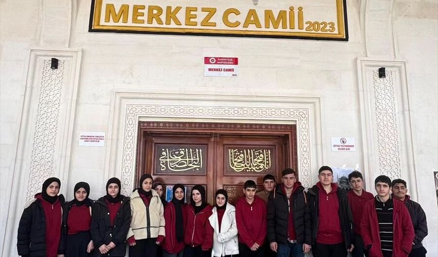 Sasonlu Gençler'den Merkez Camisi’ne Anlamlı Ziyaret