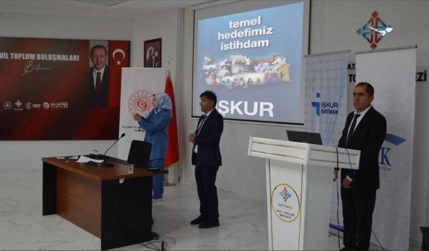 Batman'da İşitme Engelli Bireylere "Gelecek" Eğitimi