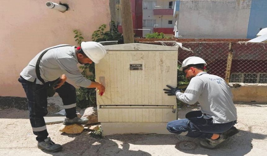 Mardin’de 2 Bin Elektrik Panosuna Yetkisiz Müdahale Tespit Edildi