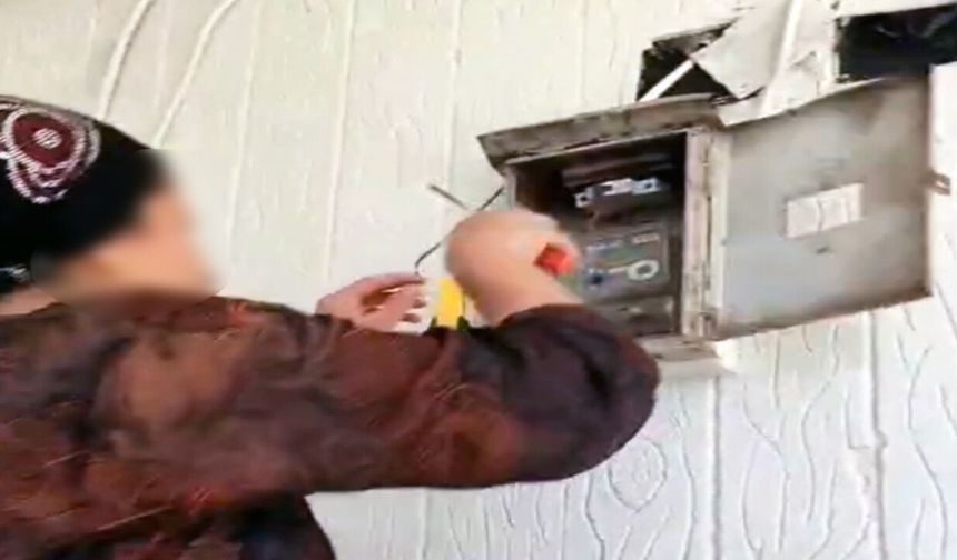 Dicle Elektrik Saha Ekiplerini Şaşırtan Olay: Sayaca Tornavidalı Müdahale