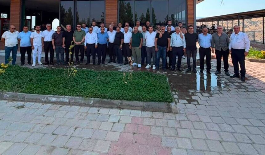 Batmanlı Muhtarlar Malabadi’de Buluştu