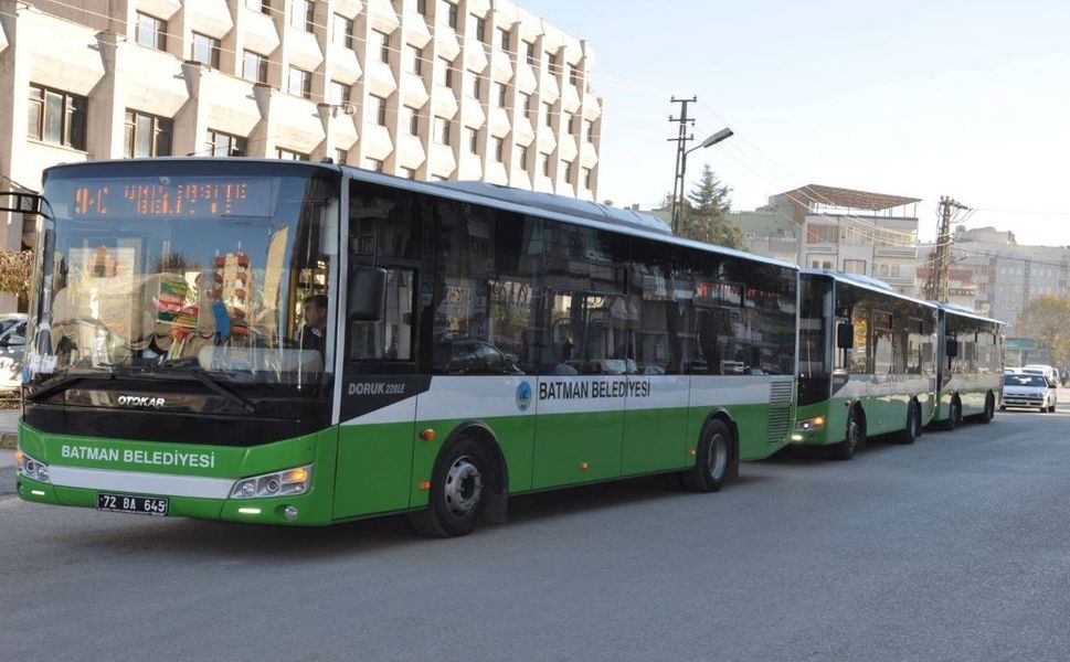 Batman’da 1,5 Ayda 2 Milyon Yolcu Taşındı
