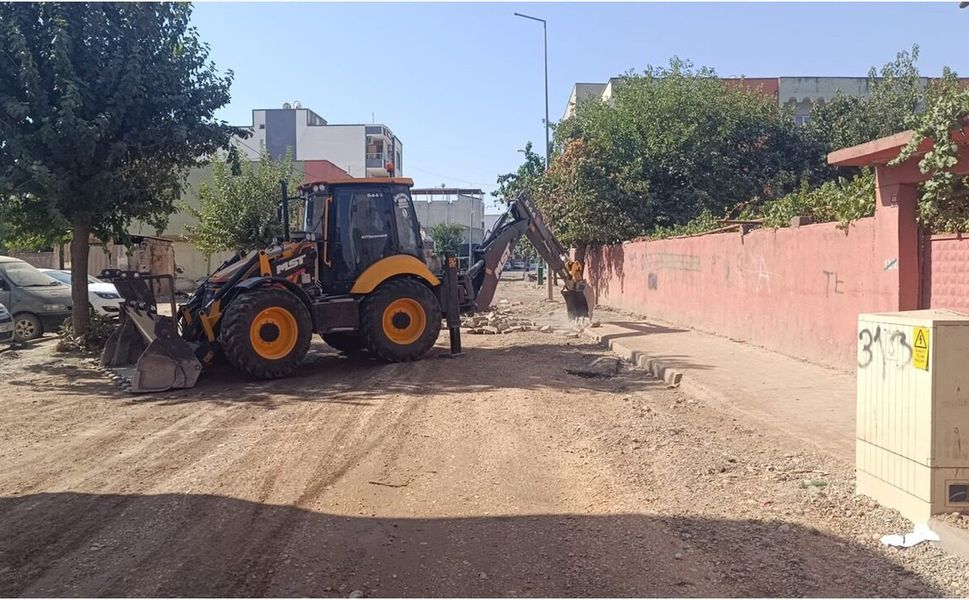 Batman'da Yol Çalışmaları Hız Kesmiyor