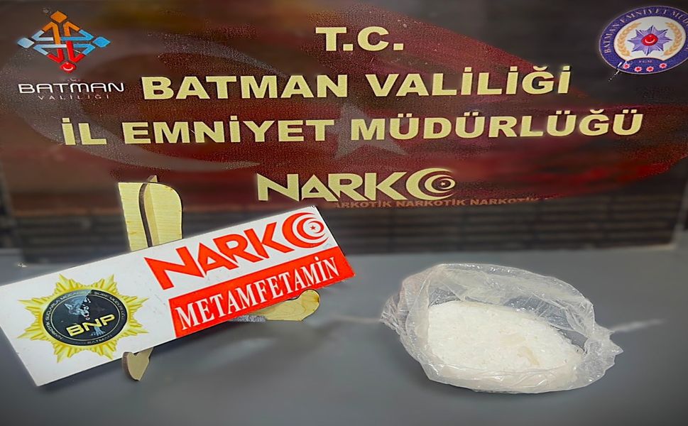Batman'da Zehir Taciri Narkotik'e Takıldı