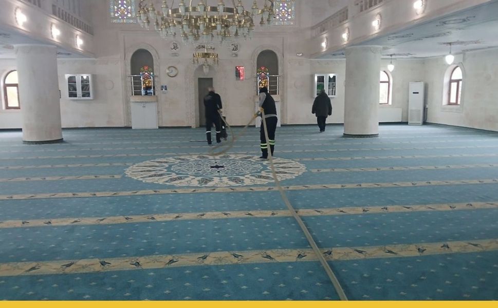 Batman Belediyesi Dini Mekanlarda Temizlik Seferberliği Başlattı