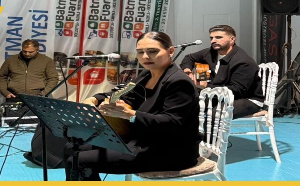 Batman Gastronomi Fuarında Konser Coşkusu