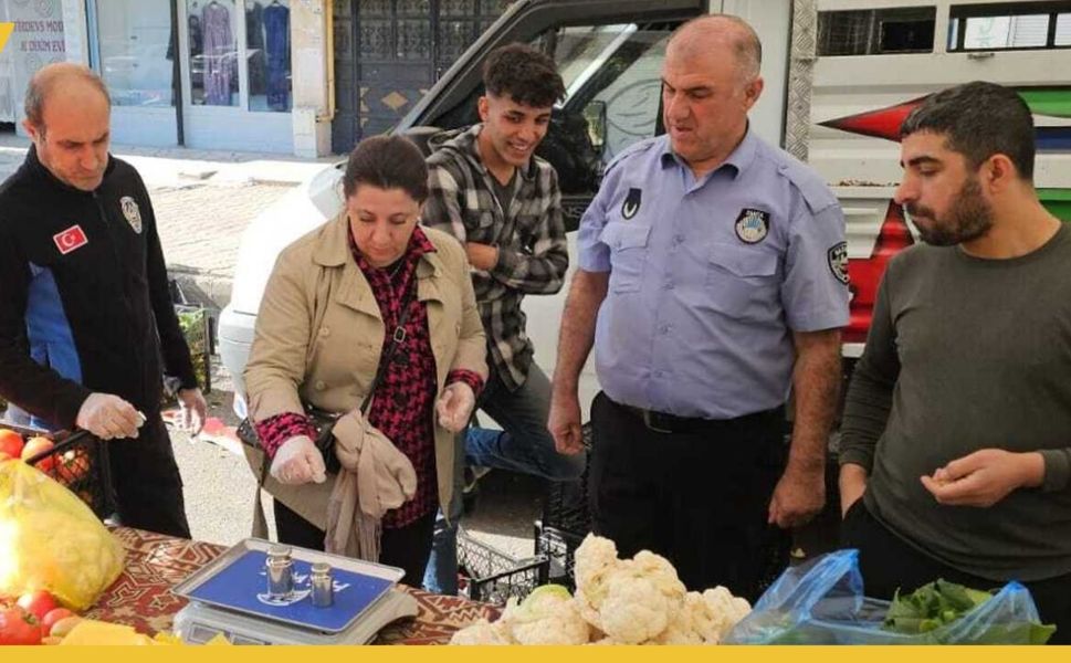 Batman Pazarında Zabıta Denetimi Sürüyor