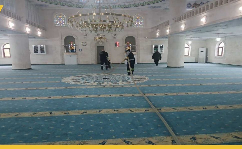 Batman'da İki Buçuk Yılda 2.853 İbadethane Temizlikle ve Mis Kokularla Doldu